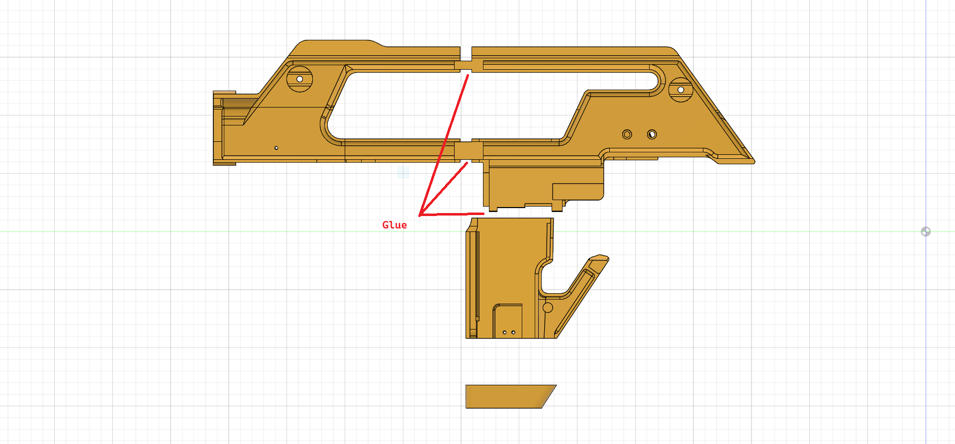 V3 shroud left inner